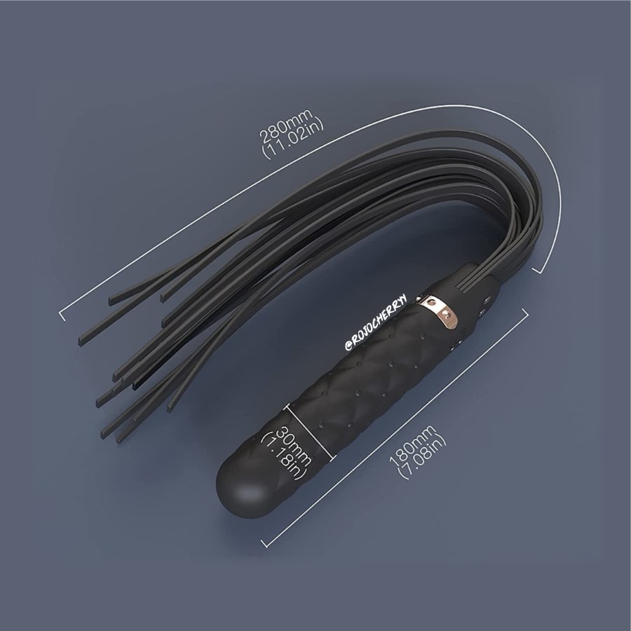 Dark Wave - Flogger Vibrador 2 en 1